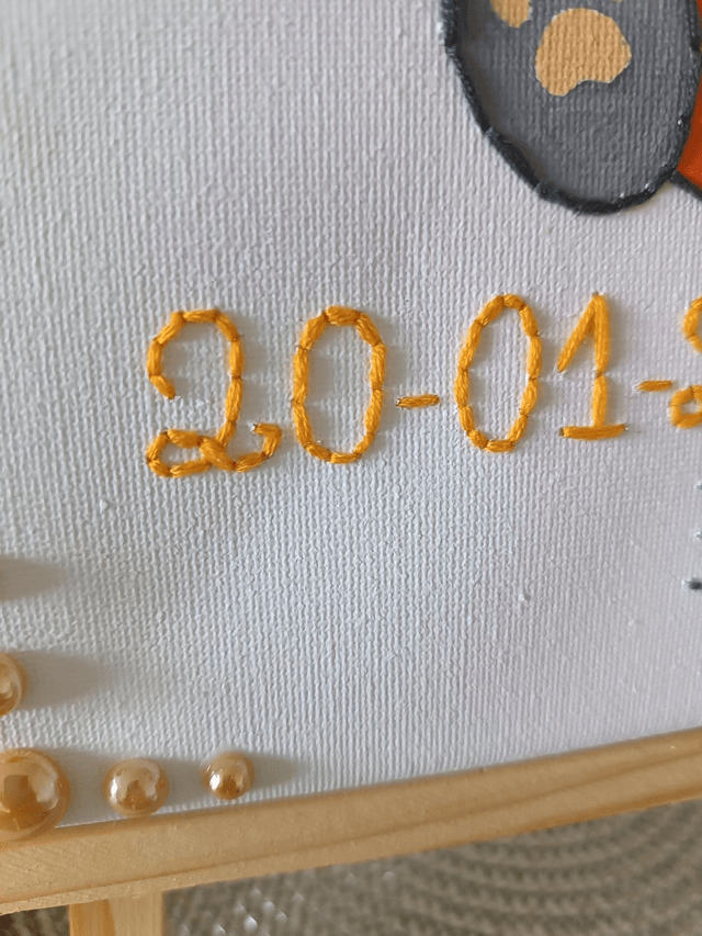 Toile naissance modèle Renard